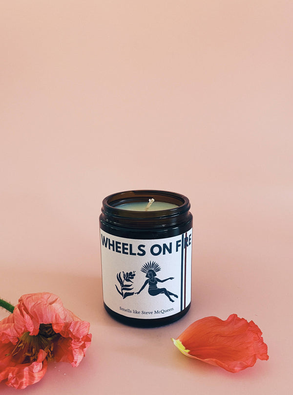 Wheels on Fire -  Midi Vegan Soy Wax 180ml Candle