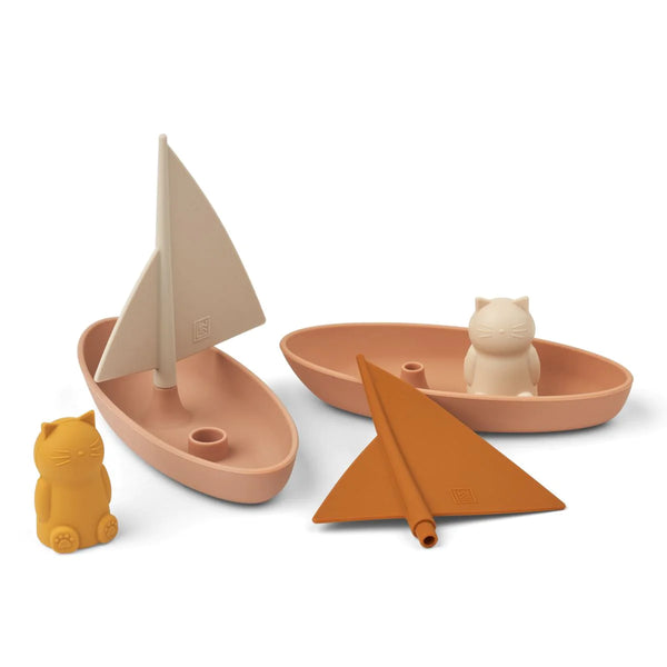Floating Toy Boats - Pale Tuscany 2 Pack