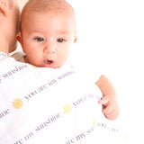 You Are My Sunshine Muslin Swaddle Blanket