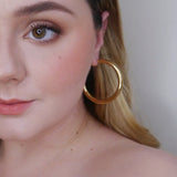 Extra Large Hoops - Gold