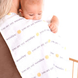 You Are My Sunshine Muslin Swaddle Blanket