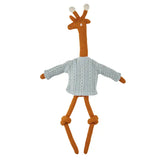 Giraffe Cotton Knit Stuffed Ragdoll