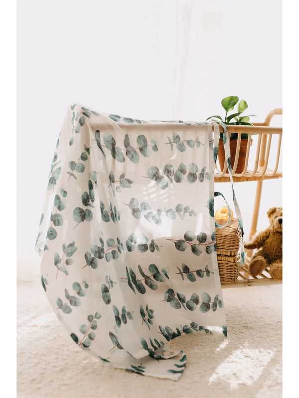 Eucalyptus Muslin Swaddle Blanket