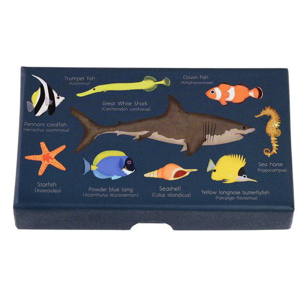 Set of Mini Stamps - Ocean Animals