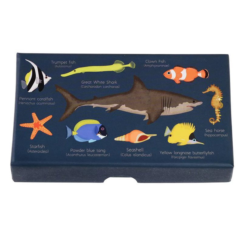 Set of Mini Stamps - Ocean Animals
