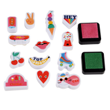 Set of Mini Stamps - Top Banana