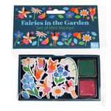 Set of Mini Stamps - Fairies in the Garden