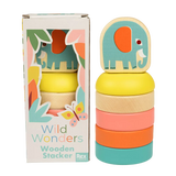 Wooden Stacker - Wild Wonders