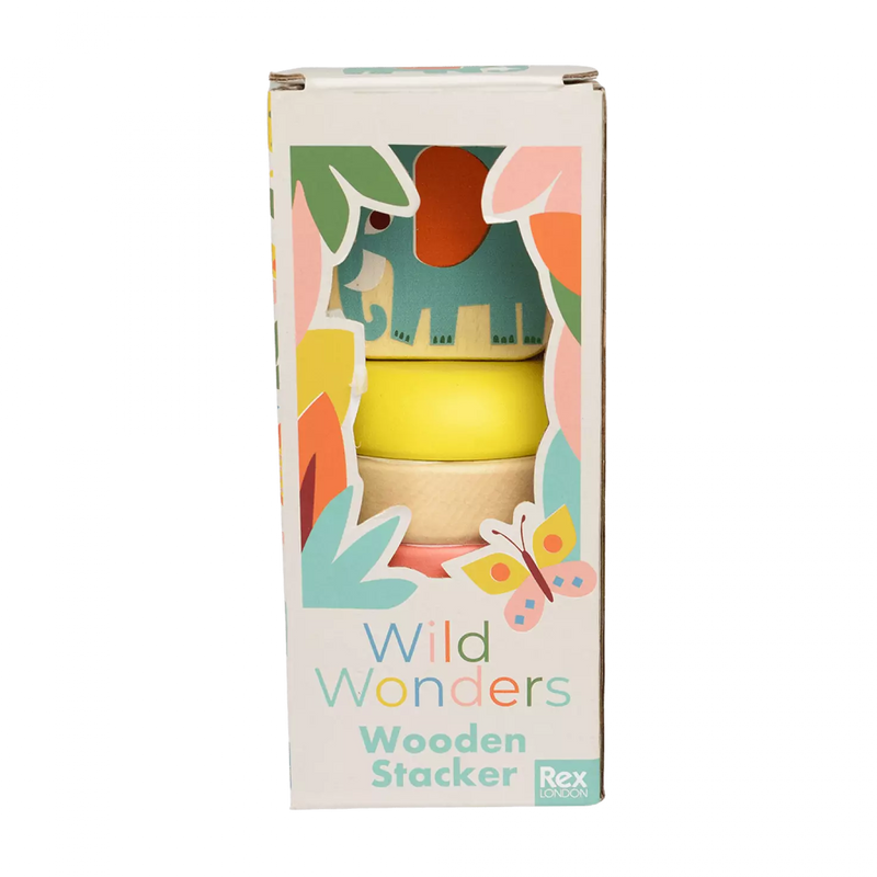 Wooden Stacker - Wild Wonders