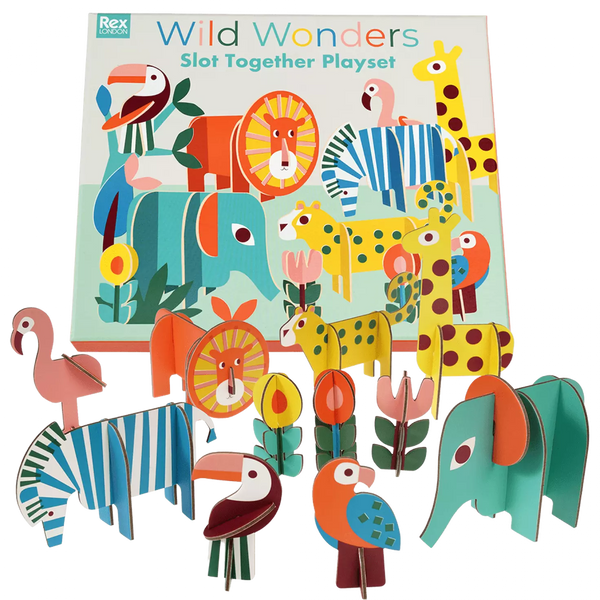 Slot Together Playset - Wild Wonders