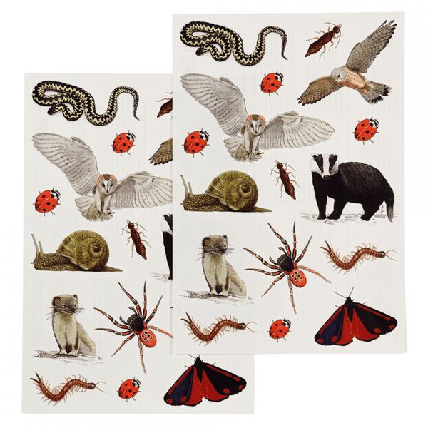 Nature Trail Temporary Tattoos (2 Sheets)