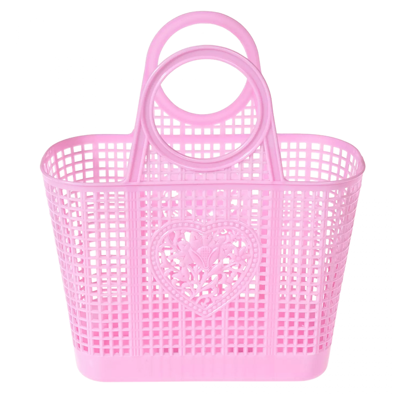 Amelie Basket: Pink, Aqua or Cream