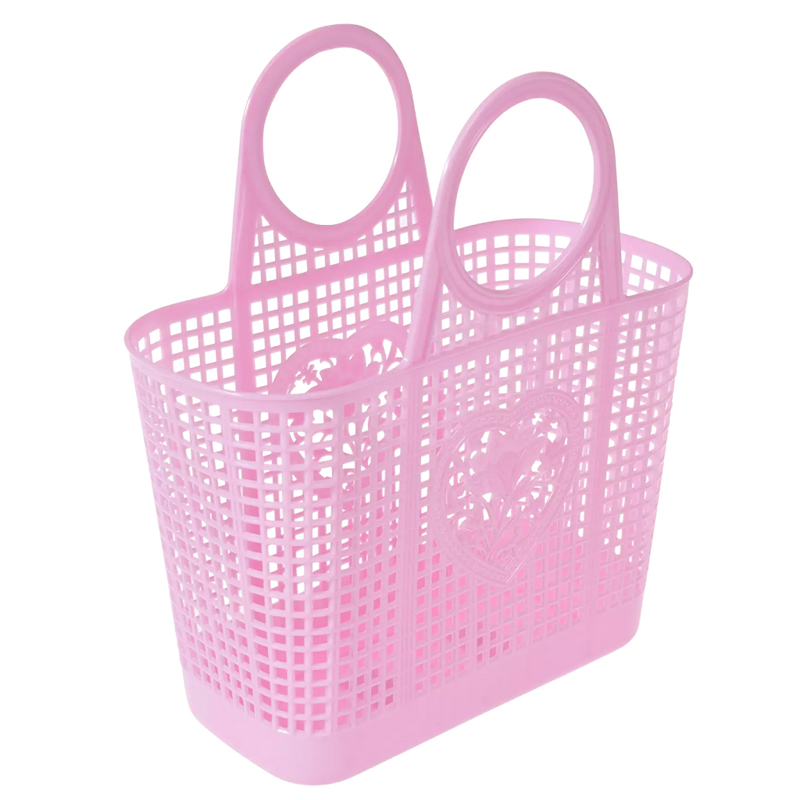 Amelie Basket: Pink, Aqua or Cream