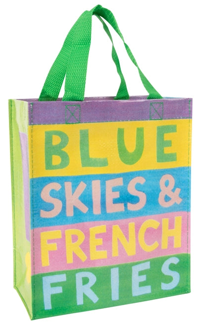 Blue Skies French Fries Tote Bag