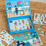 Magnetic Vet Play Scene