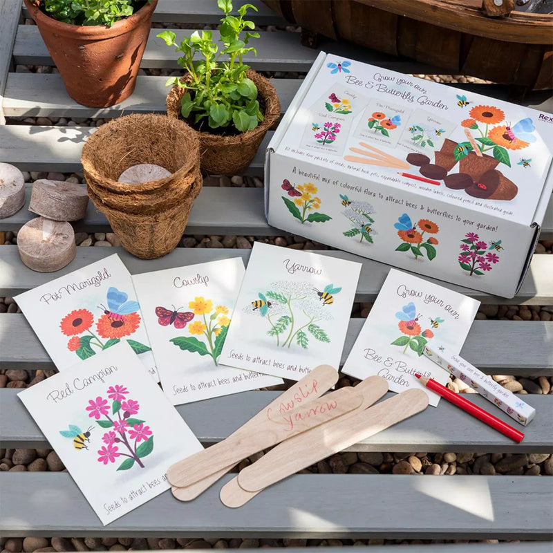 Grow Your Own Bee and Butterfly Garden Kit
