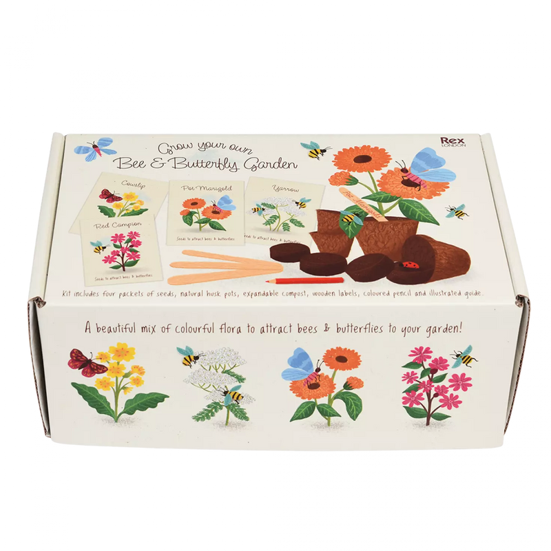 Grow Your Own Bee and Butterfly Garden Kit