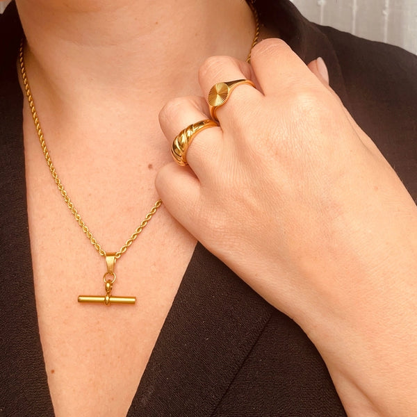 Gold Sunrise Ring