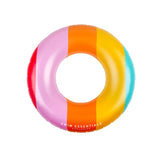 90cm Swim Ring Inflatable - Rainbow