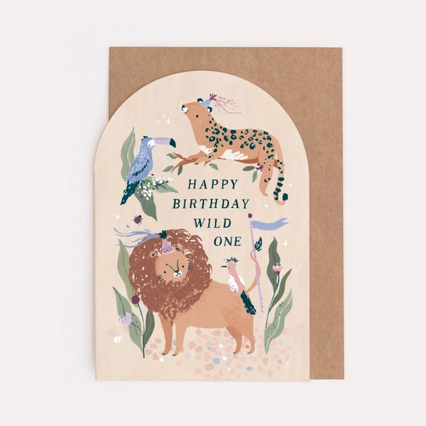 Happy Birthday Wild One Card