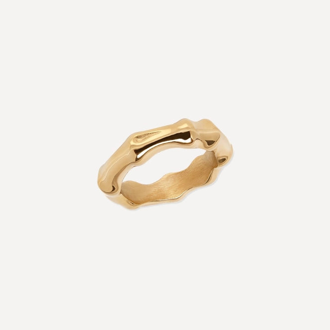 Driftwood Gold Ring