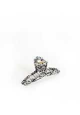 Twist Hair Claw in Zebra Print