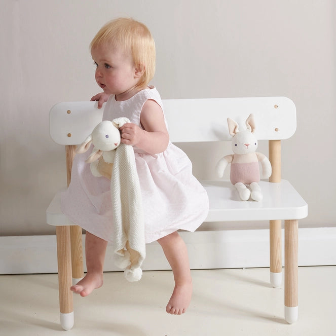 Bunny Comforter - White
