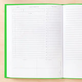 Daily Planner A5 - Neon Green
