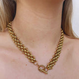 Chunky Chain Necklace - 18K Gold Plated