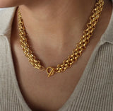 Chunky Chain Necklace - 18K Gold Plated