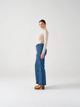 Mabel Patched Pocket Jeans - Vintage Americana