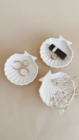 Handmade Scallop Shell Trinket Dish