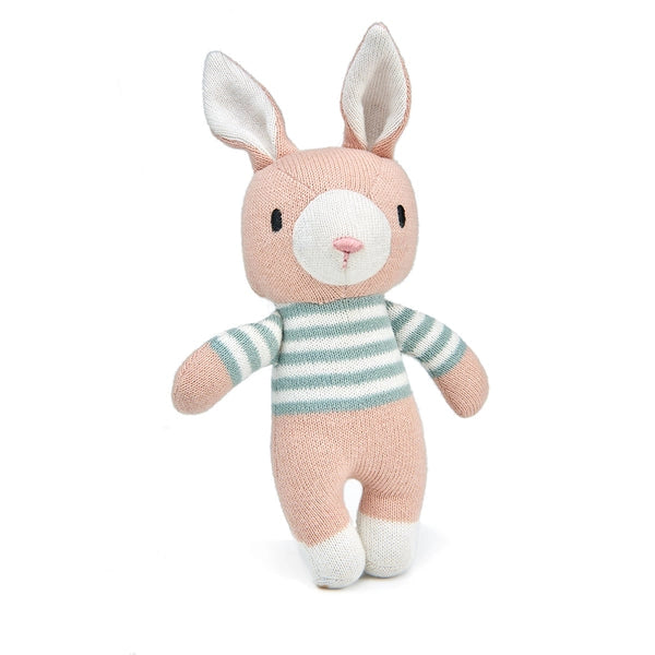 Finbar Bunny Knitted Soft Toy