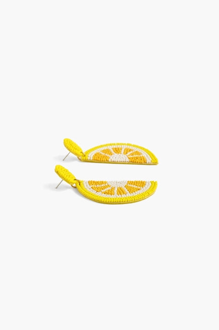 Lucky Lemon Handmade Earrings