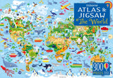 The World - Jigsaw and Atlas