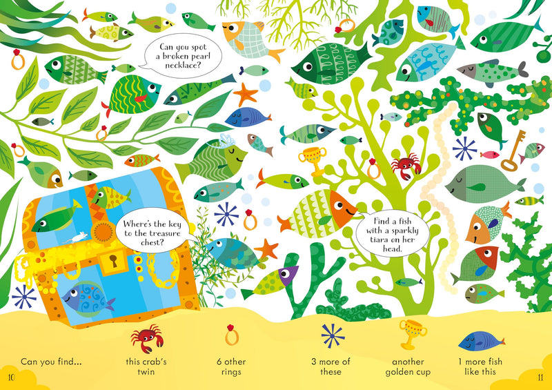 Under the Sea - Look and Find Puzzles
