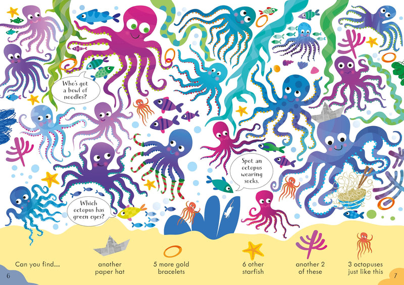 Under the Sea - Look and Find Puzzles