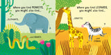 First Jigsaws and Book - Wild Animals