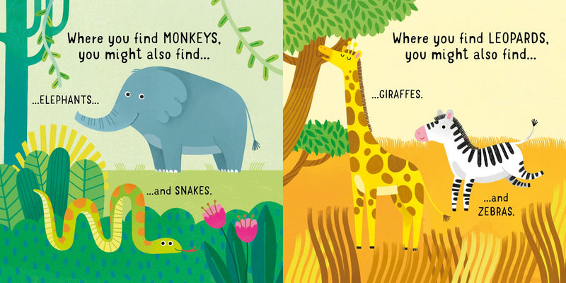 First Jigsaws and Book - Wild Animals