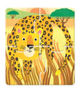 First Jigsaws and Book - Wild Animals