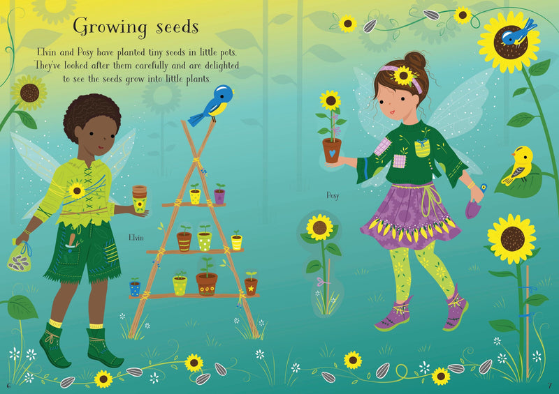 Garden Fairy - Little Sticker Dolly Dressing