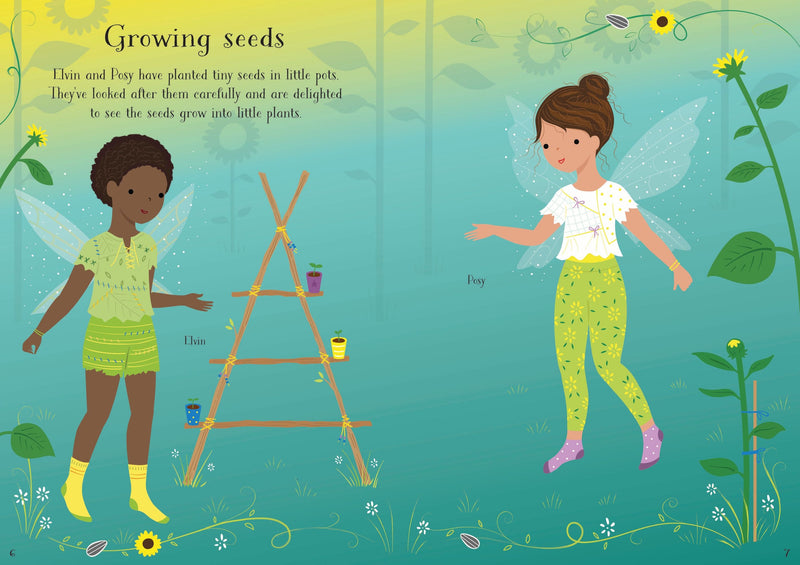 Garden Fairy - Little Sticker Dolly Dressing