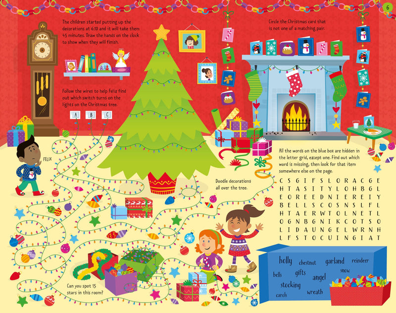 Christmas Activities Book