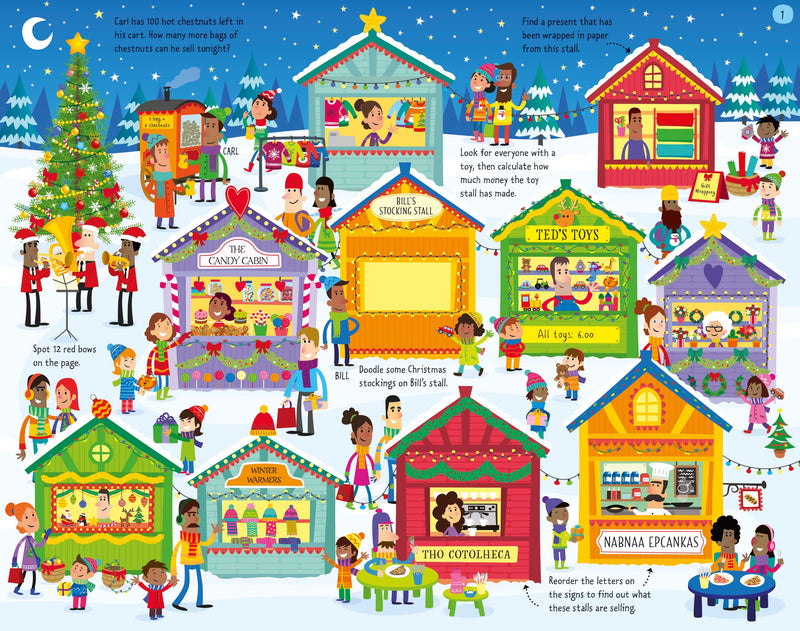 Christmas Activities Book