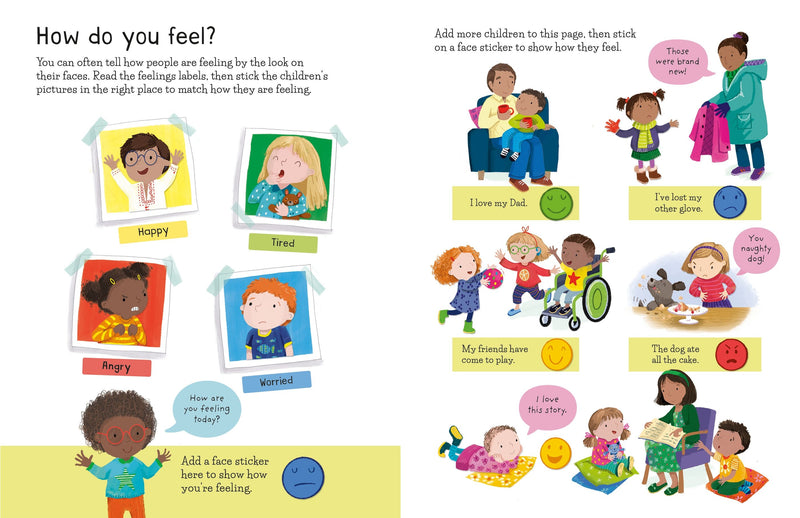 First Sticker Book - Feelings