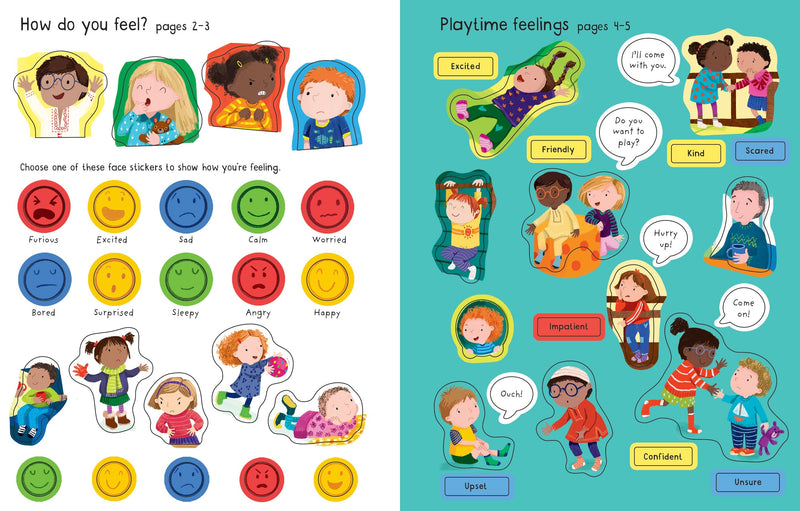 First Sticker Book - Feelings