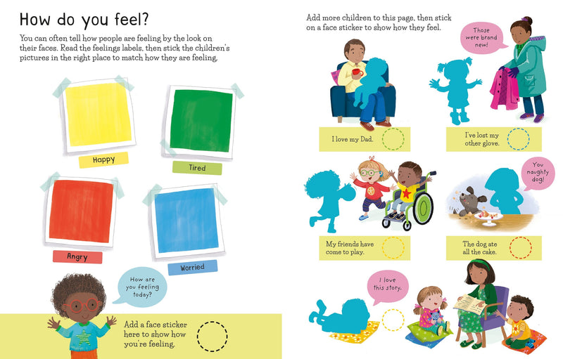 First Sticker Book - Feelings