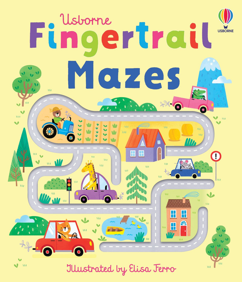 Fingertrail Mazes Book