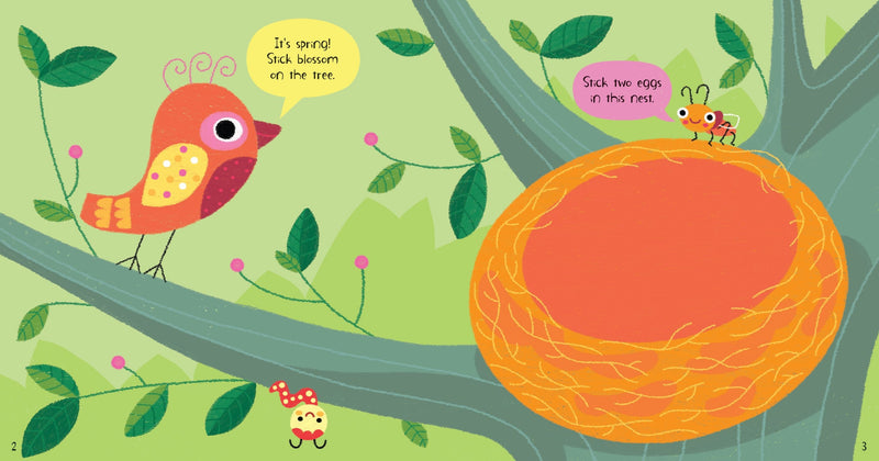 Little Children's Nature Sticker Book