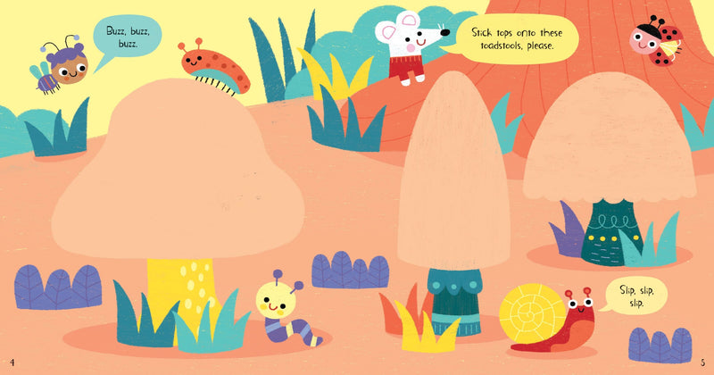 Little Children's Nature Sticker Book